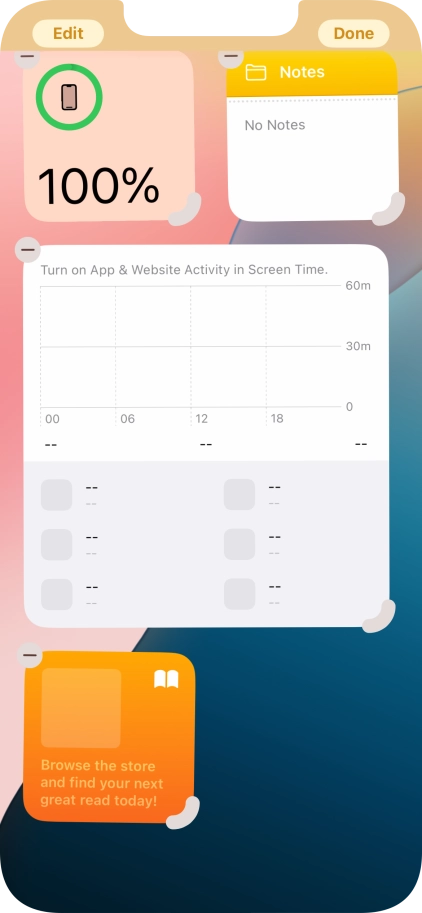 Press Done. Press Done.