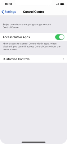 Press the indicator next to Press the indicator next to