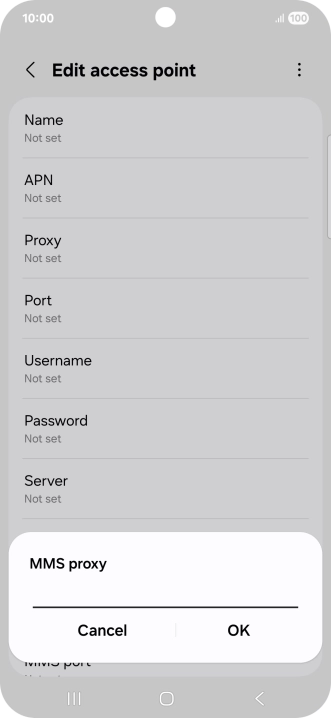 Key in 10.202.002.060 and press OK. Key in 10.202.002.060 and press OK.