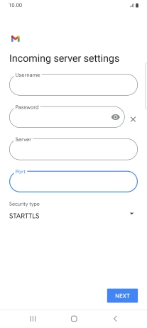 Press the drop down list below Press the drop down list below