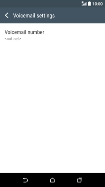 Press Voicemail number. Press Voicemail number.