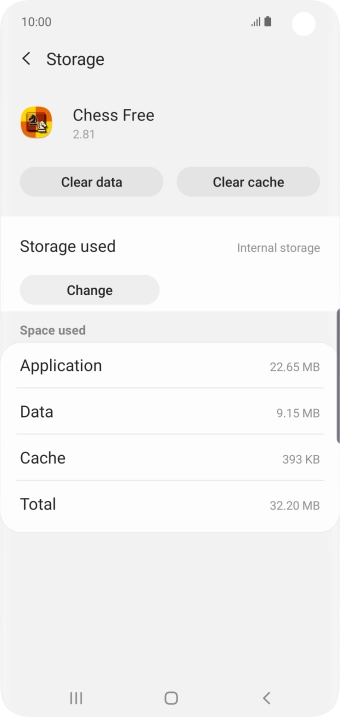 Press Clear cache. Press Clear cache.