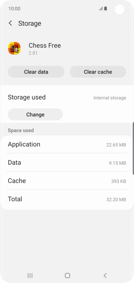 Press Clear cache. Press Clear cache.