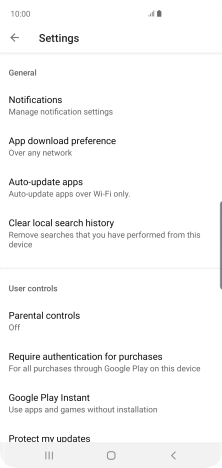 Press Auto-update apps. Press Auto-update apps.