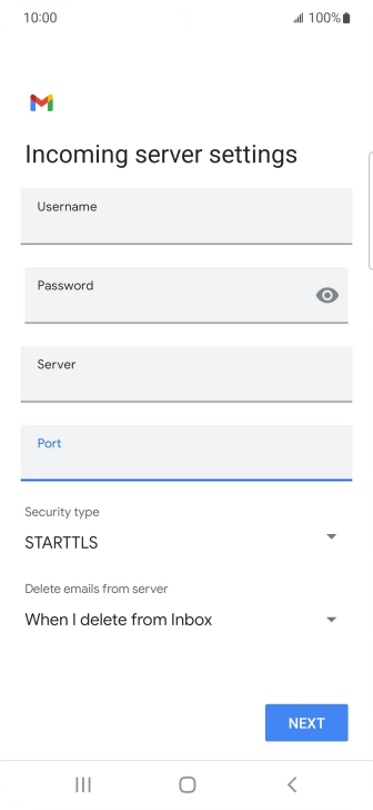 Press the drop down list below Press the drop down list below