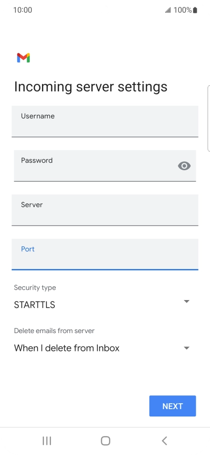 Press the drop down list below Press the drop down list below