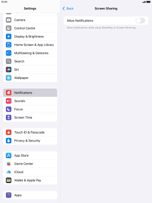 Press the indicator next to Press the indicator next to