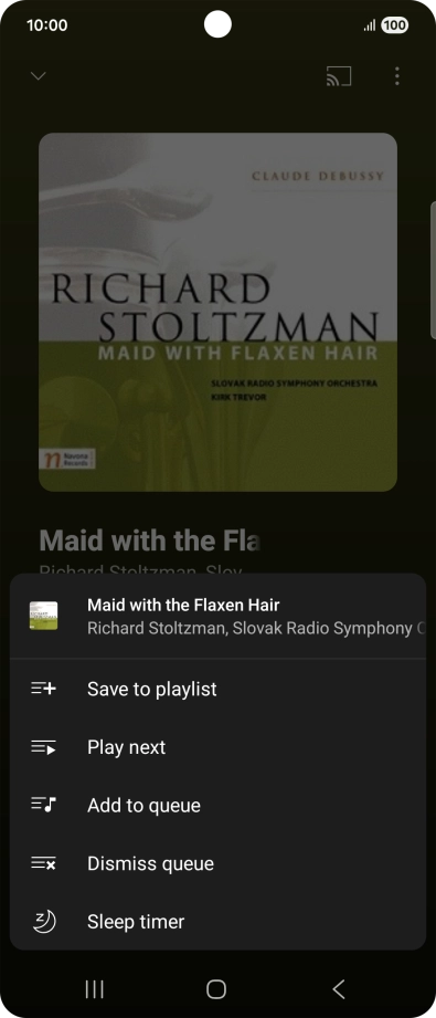Press the add icon. Press the add icon.