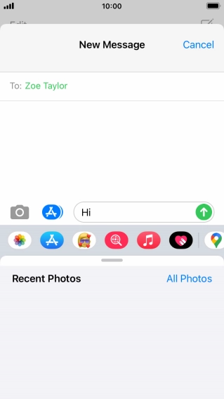 Press All Photos and go to the required folder. Press All Photos and go to the required folder.