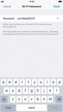Press Done. Press Done.