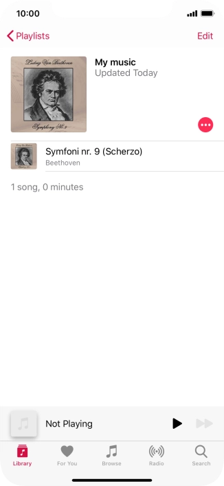 Go to the required category or playlist and press the required audio file. Go to the required category or playlist and press the required audio file.