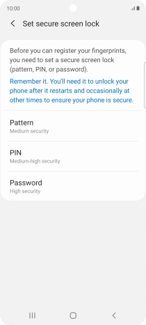 Press the required phone lock code and follow the instructions on the screen to create an additional phone lock code. Press the required phone lock code and follow the instructions on the screen to create an additional phone lock code.