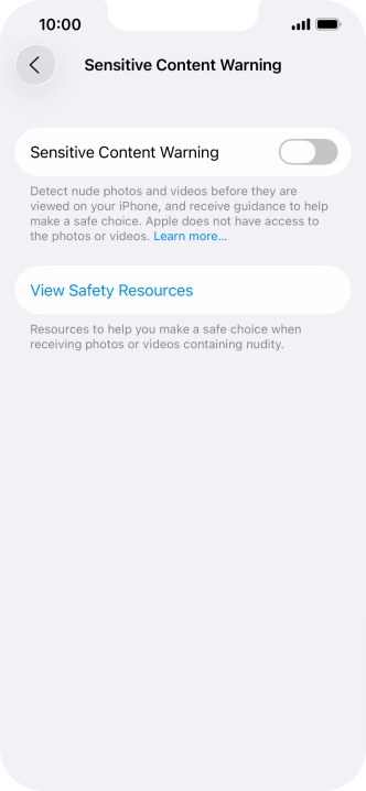 Press the indicator next to Press the indicator next to