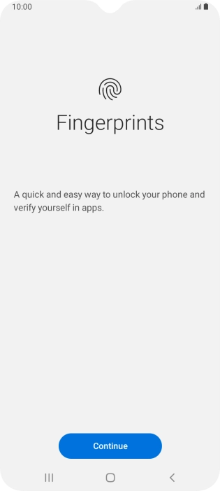 Press Continue. Press Continue.