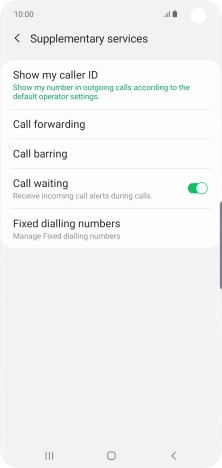 Press Show my caller ID. Press Show my caller ID.