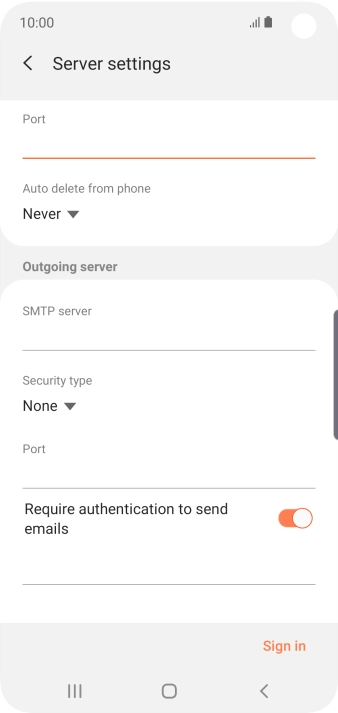 Press the drop down list below Press the drop down list below
