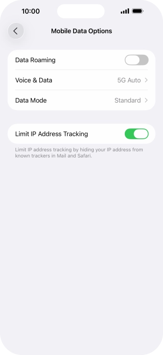 Press the indicator next to Press the indicator next to