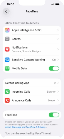 Press the indicator next to Press the indicator next to