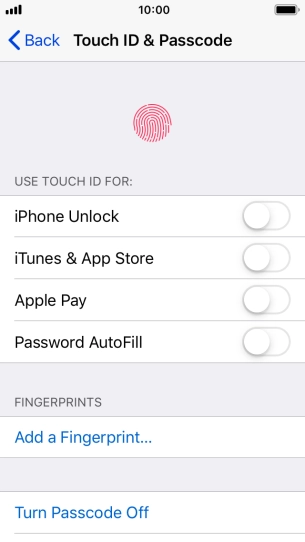 Press Turn Passcode Off and key in the phone lock code. Press Turn Passcode Off and key in the phone lock code.