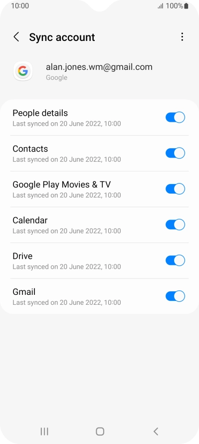 Press the Home key to return to the home screen. Press the Home key to return to the home screen.