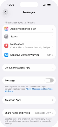 Press the indicator next to Press the indicator next to