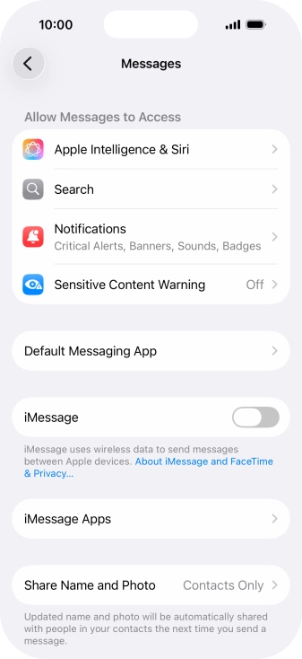 Press the indicator next to Press the indicator next to