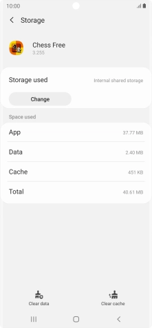 Press Change. Press Change.