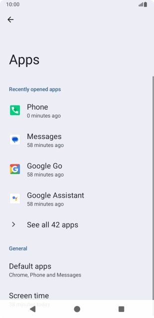 Press See all apps. Press See all apps.