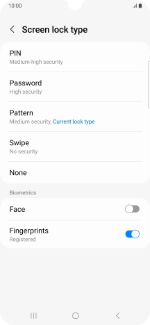 Press None. Press None.