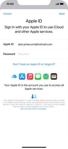 Press the field next to Press the field next to