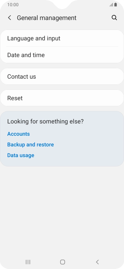 Press Reset. Press Reset.