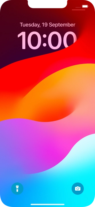 Slide your finger upwards starting from the bottom of the screen. Slide your finger upwards starting from the bottom of the screen.