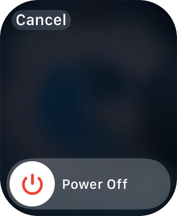 Press and drag the power off icon right. Press and drag the power off icon right.