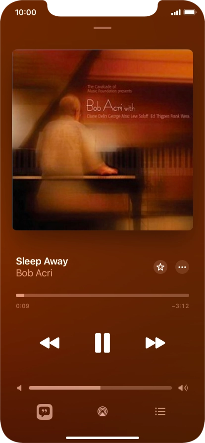 Press arrow right to go to the next audio file. Press arrow right to go to the next audio file.