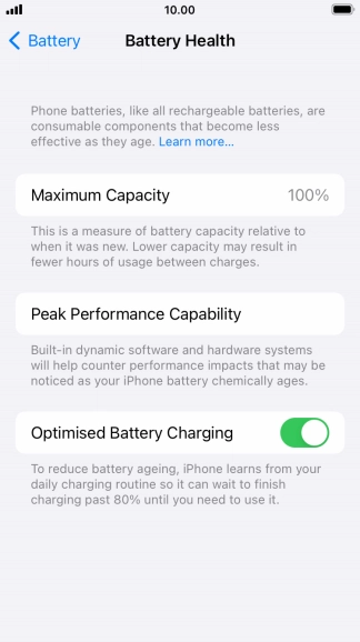 Press the indicator next to Press the indicator next to