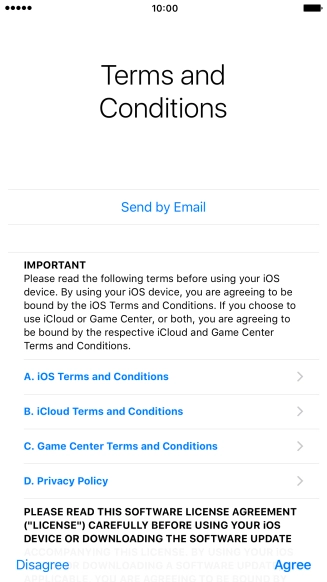 Press Agree. Press Agree.