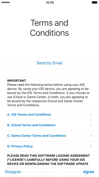 Press Agree. Press Agree.
