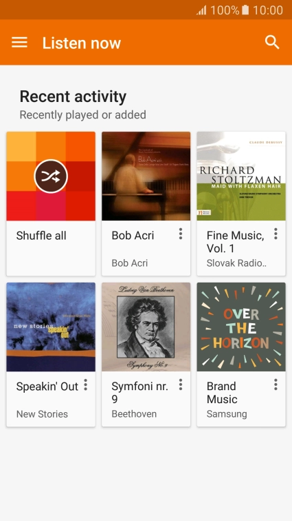 Slide your finger right starting from the left side of the screen. Slide your finger right starting from the left side of the screen.