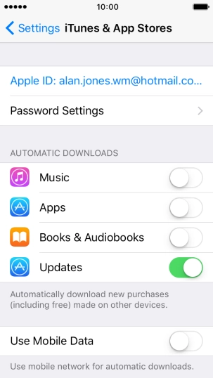 Press the Home key to return to the home screen. Press the Home key to return to the home screen.