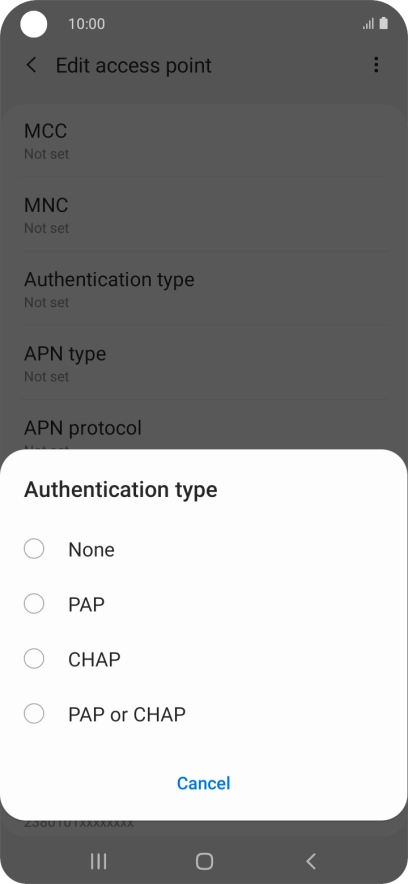 Press PAP. Press PAP.