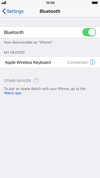 Press the Home key to return to the home screen. Press the Home key to return to the home screen.