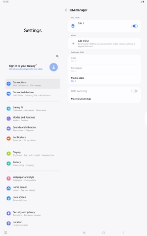Press Add eSIM. Press Add eSIM.