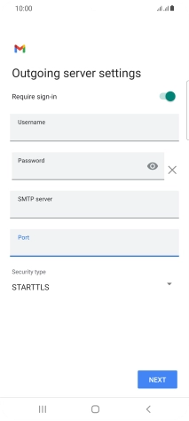 Press the drop down list below Press the drop down list below