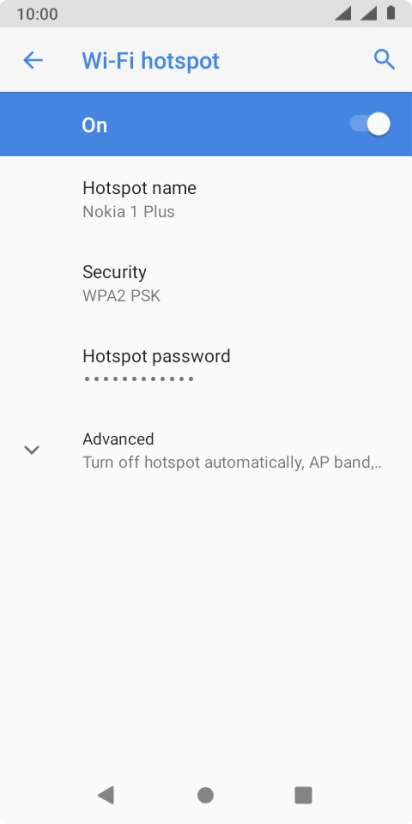 Press the Home key to return to the home screen. Press the Home key to return to the home screen.