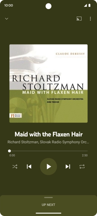 Press arrow right to go to the next audio file. Press arrow right to go to the next audio file.
