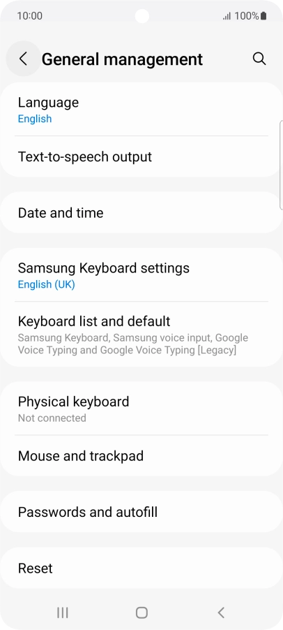 Press Reset. Press Reset.