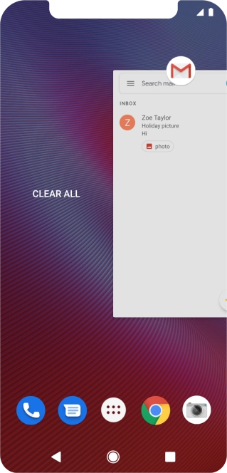 Press CLEAR ALL. Press CLEAR ALL.