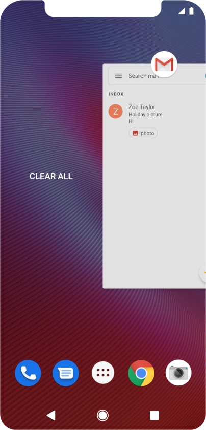 Press CLEAR ALL. Press CLEAR ALL.