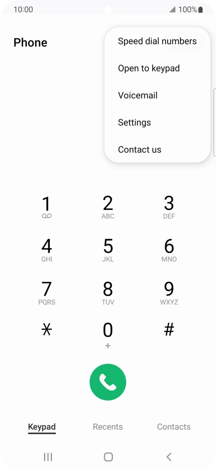 Press Settings. Press Settings.