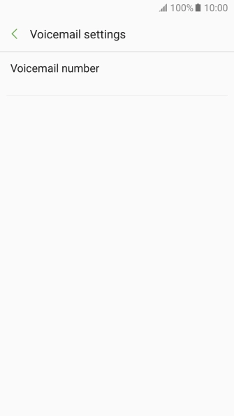 Press Voicemail number. Press Voicemail number.